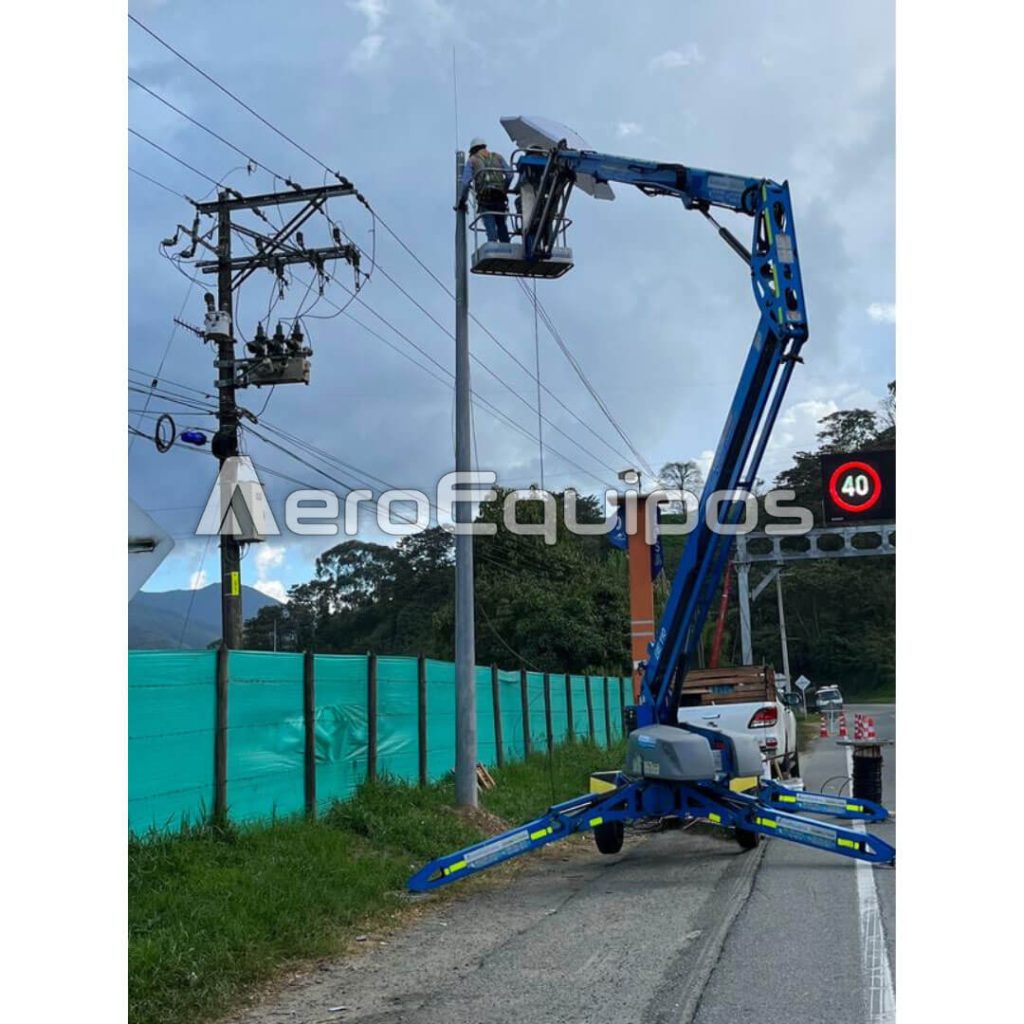 Manlift o Brazos Remolcable Spider